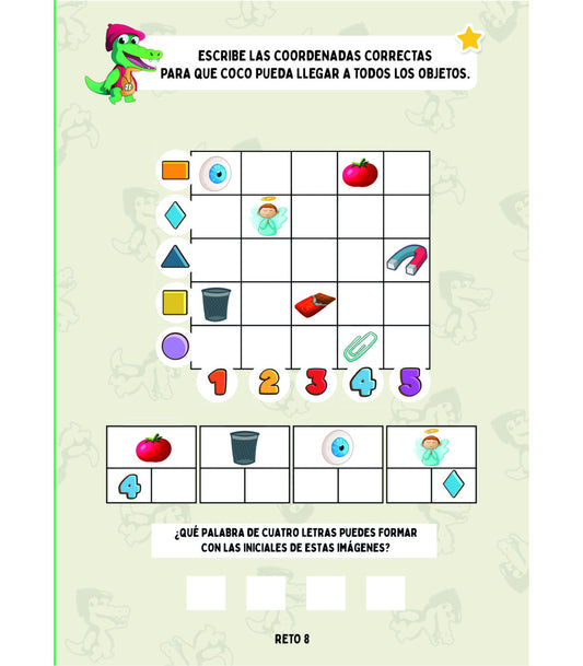 CUADERNO DE ENRIQUECIMIENTO COGNITIVO. 6-8 AÑOS - Aula en Juego - Diana Pascual Books