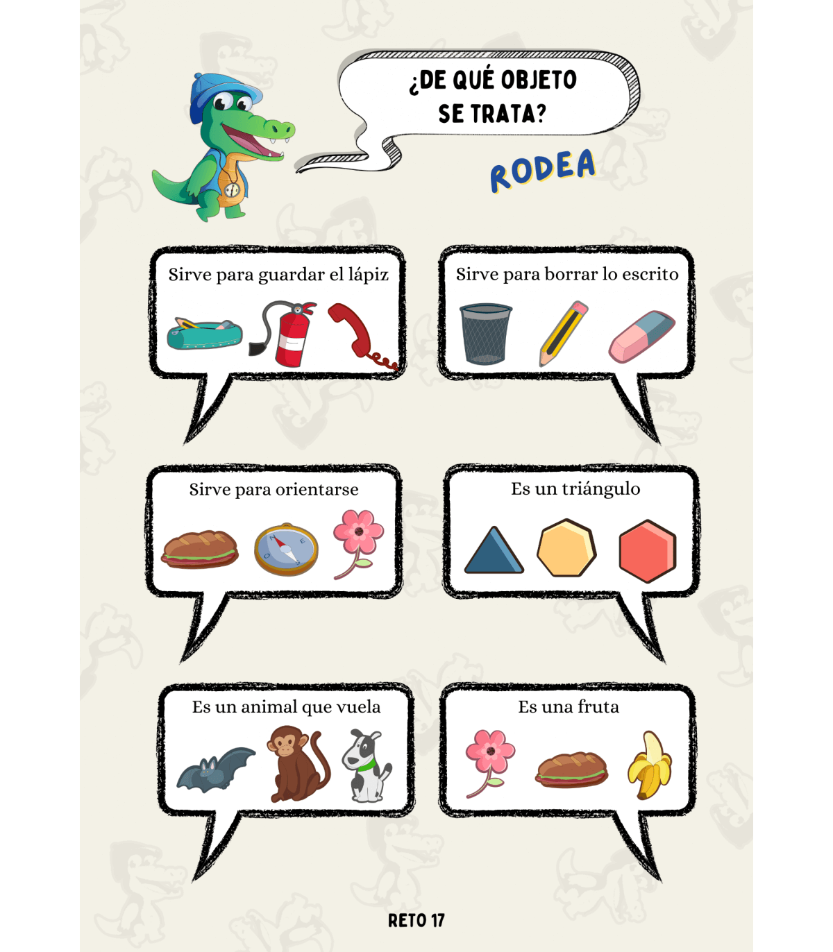 CUADERNO DE ESTIMULACIÓN COGNITIVA. ¿JUEGAS CONMIGO? +6 AÑOS - Juan Carlos Ruiz Books
