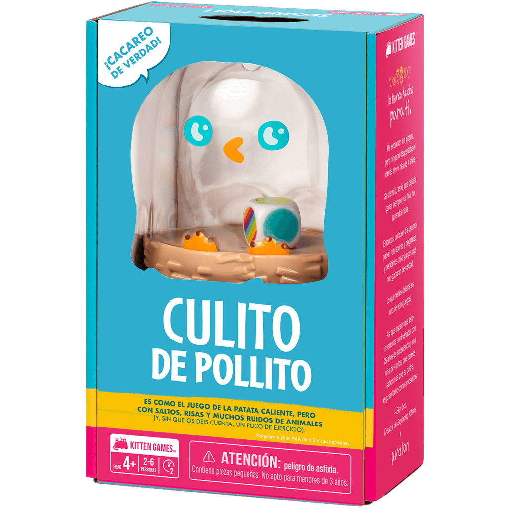 Culito de pollito - Juego de mesa - Asmodee - Desde 4 años