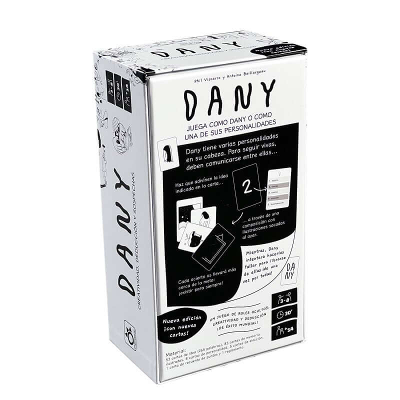 Dany - Juego de mesa - Mercurio - Desde 9 o más años - De 3 a 8 jugadores