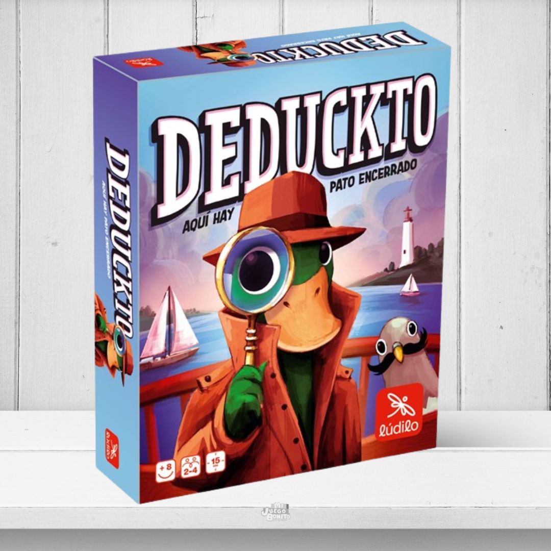 Deduckto - Juego de mesa - Ludilo - 2-4 jugadores - 8+ años - 15 min