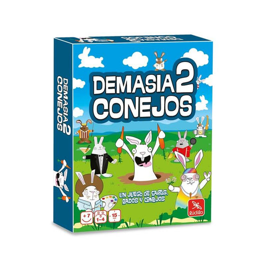 Demasia2 Conejos – Dados, sumas y carreras de madriguera (7+ años · 1-4 jugadores · 15 min) · Ludilo