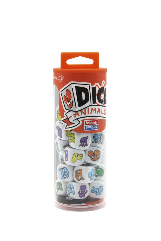 DICE Animals - Juego de mesa - FALOMIR - Desde 5 años