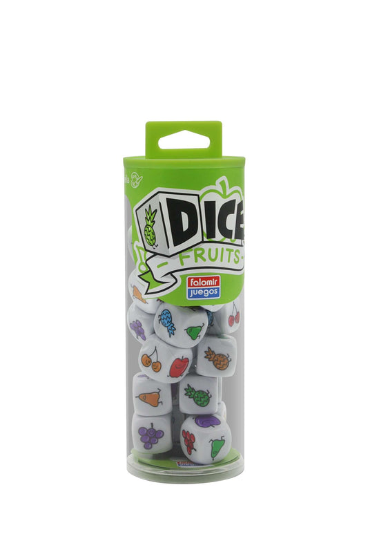 DICE Fruits  - Juego de mesa - FALOMIR - Desde 5 años