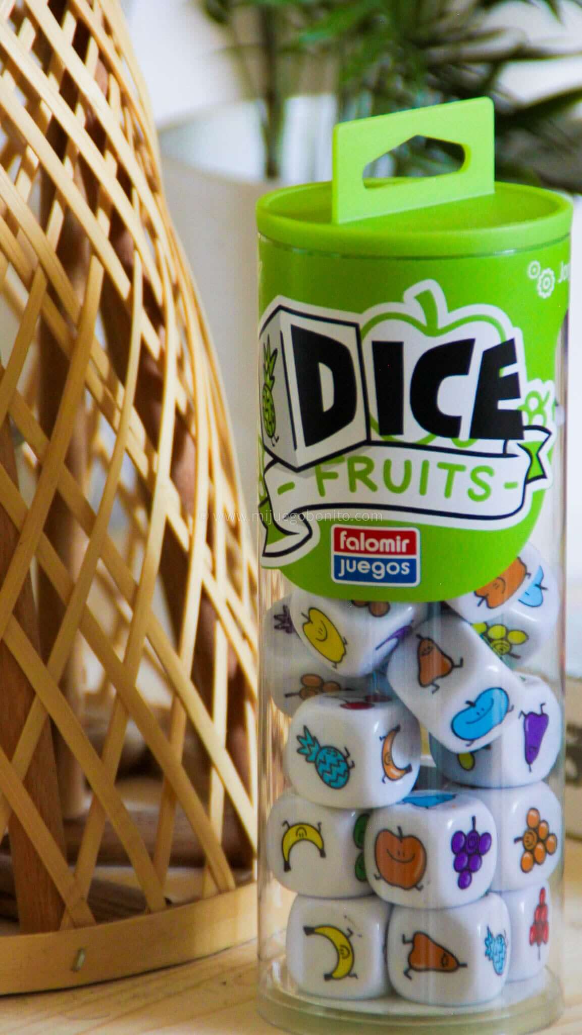DICE Fruits  - Juego de mesa - FALOMIR - Desde 5 años