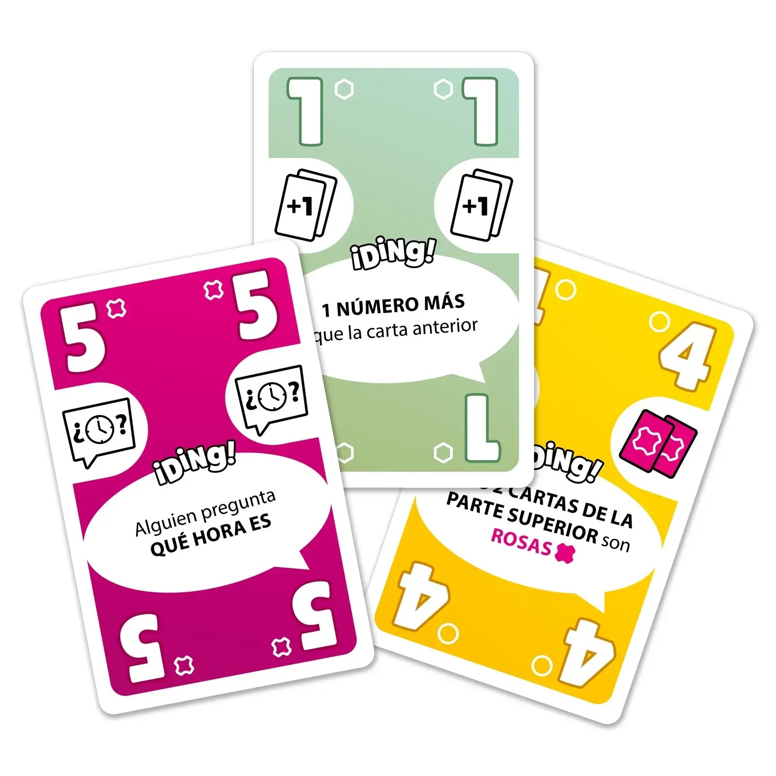Ding - Juego de cartas - SD GAMES - 8+ años - 2 a 7 jugadores