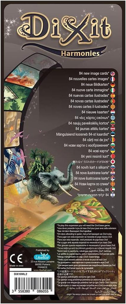 Expansión cartas Dixit Harmonies - Juego de mesa - Asmodee - Desde 8 años Board Games