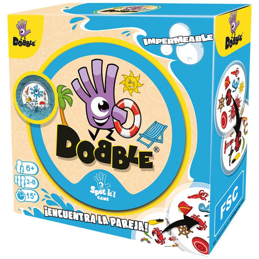 Dobble Impermeable - Juego de mesa - Asmodee - Desde 7 años