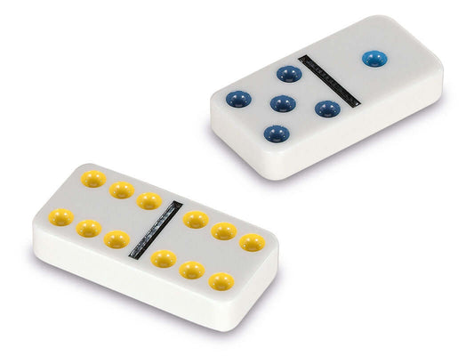 DOMINÓ COLORES DOBLE 6 - Juego de mesa - Cayro - Desde 6 años - KM0