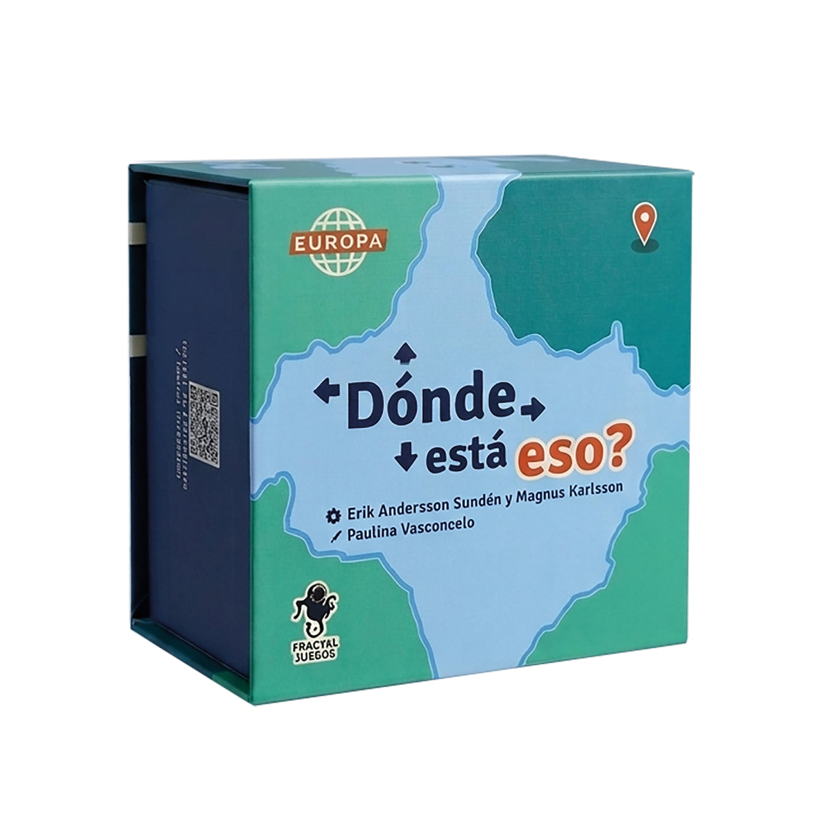 Donde está eso? - Juego de mesa - FALOMIR - 2-4 jugadores - 8+ años - 20 min