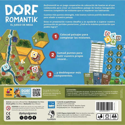 Dorfromantik - Juego de mesa - SD GAMES - Desde 8 años Board Games