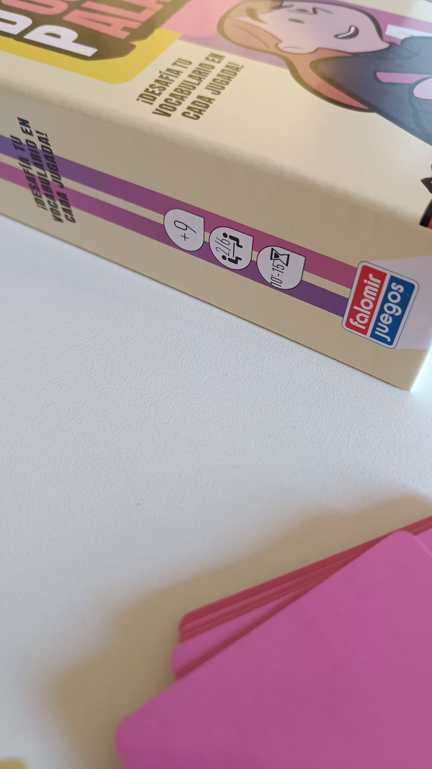 DOS PALABRAS - Falomir - Juego de Cartas, Palabras y risasn - 2 a 6 Jugadores · 15 min · 9+ años