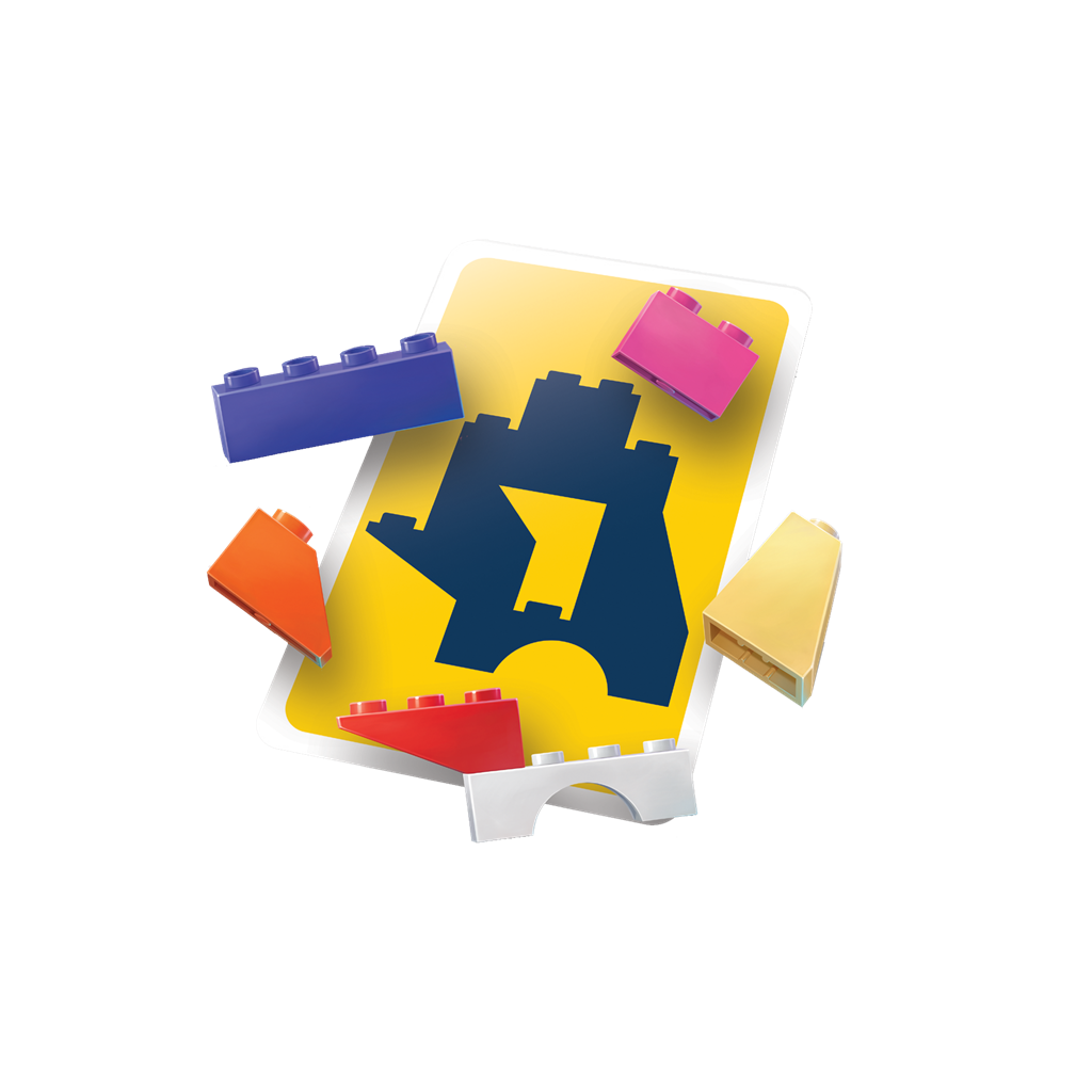Brick Like This!  - Juego de mesa con Lego - Asmodee - Desde 7 años - 2 a 8 jugadores