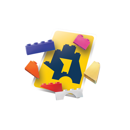 Brick Like This!  - Juego de mesa con Lego - Asmodee - Desde 7 años - 2 a 8 jugadores