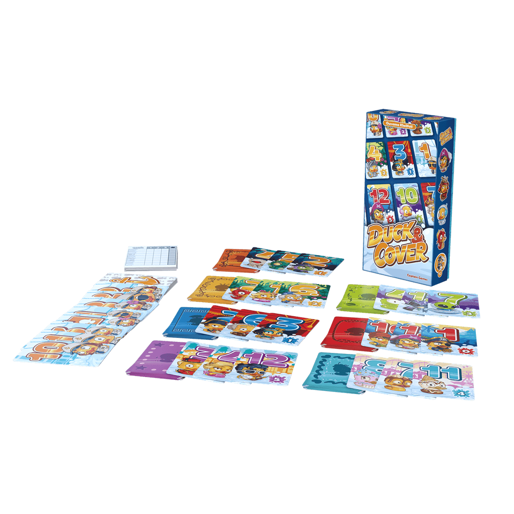 Duck and Cover - Juego de mesa - Asmodee - 8+ años - 2 a 7 jugadores