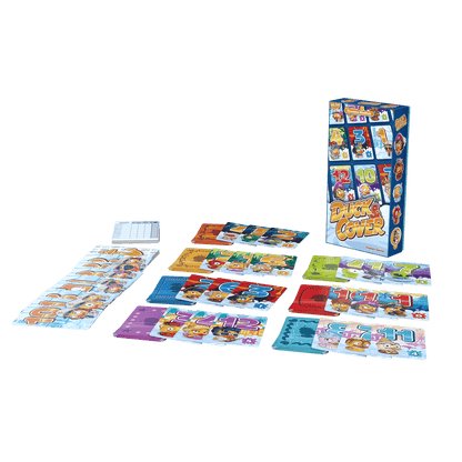 Duck and Cover - Juego de mesa - Asmodee - 8+ años - 2 a 7 jugadores