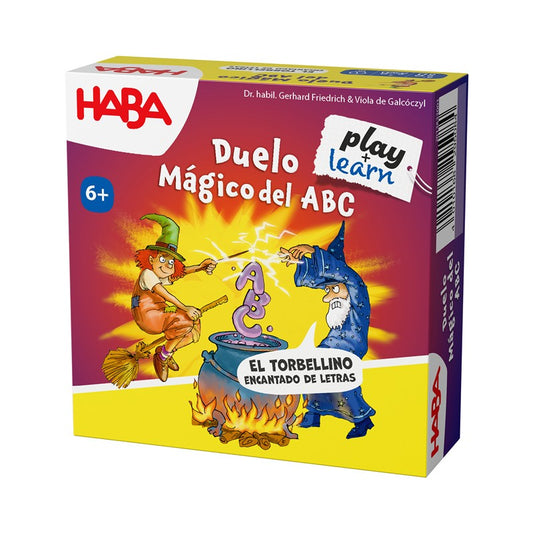 Duelo Mágico del ABC - Juego de mesa - Haba - 2-4 jugadores - 6+ años - 10 min