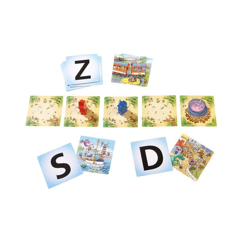 Duelo Mágico del ABC - Juego de mesa - Haba - 2-4 jugadores - 6+ años - 10 min