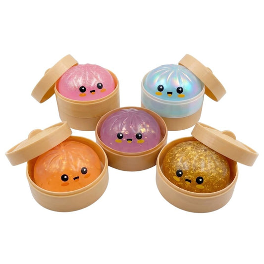 DUMPLING SQUISHY SUGAR 10CM - 1 Unidad Color Sorpresa - Desde 4 años