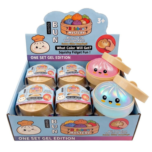 DUMPLING SQUISHY SUGAR 10CM - 1 Unidad Color Sorpresa - Desde 4 años