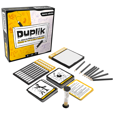 Duplik  - Juego de mesa  - Asmodee - Desde 8 años - 3 a 8 jugadores