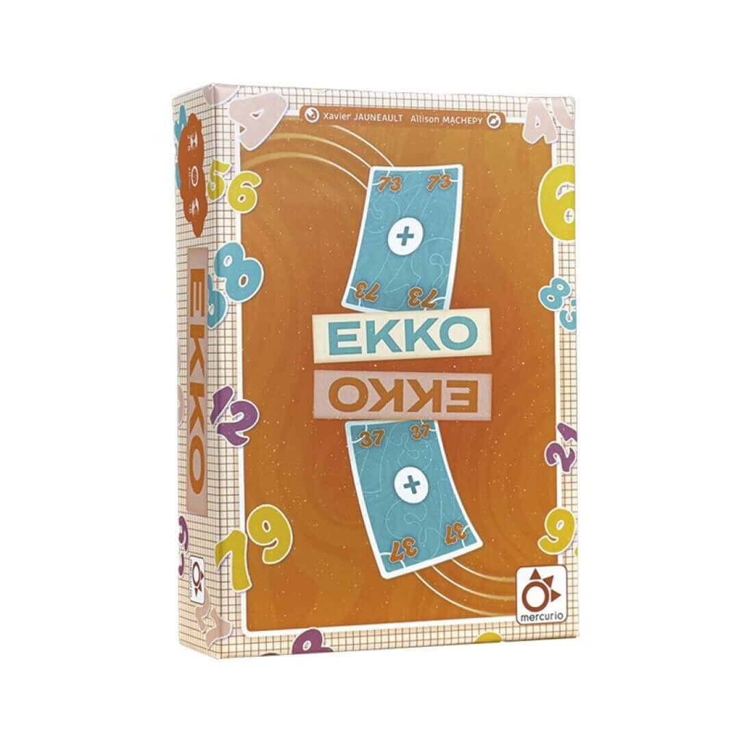 EKKO, juego de cartas de números y estrategia, 20 minutos, desde 8 años