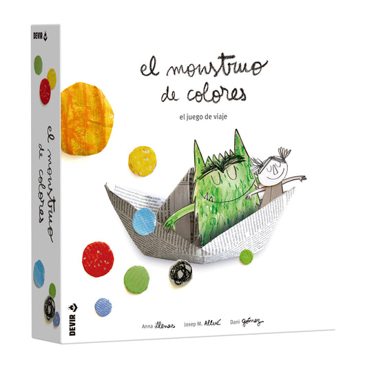 El Monstruo de Colores. El juego de viaje - Juego de mesa - Devir - 2-5 jugadores - 3+ años - 20 min