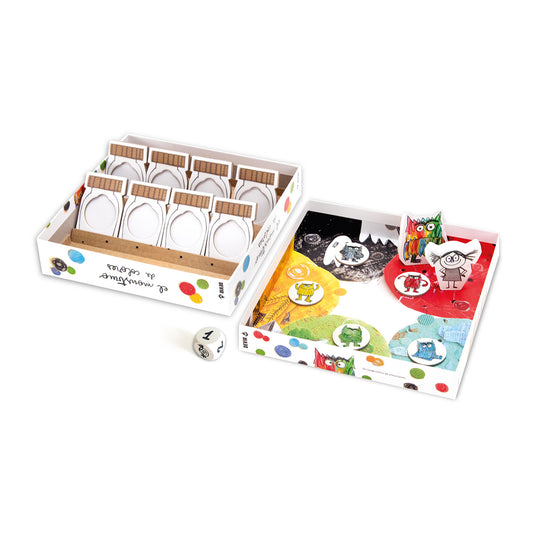 El Monstruo de Colores. El juego de viaje - Juego de mesa - Devir - 2-5 jugadores - 3+ años - 20 min