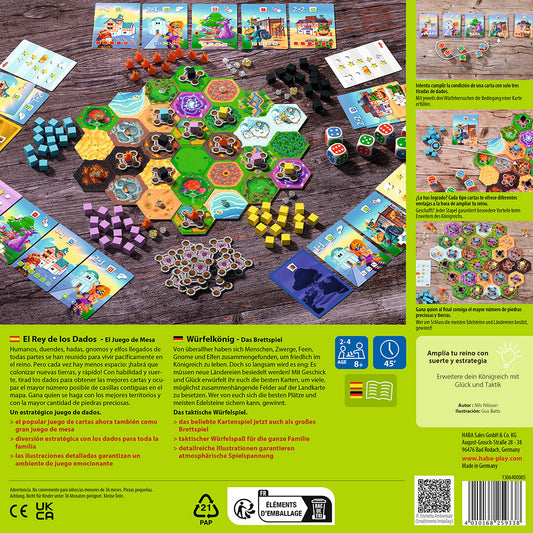 El Rey de los Dados El Juego de mesa - Juego de mesa - Haba - Desde 8 años Board Games