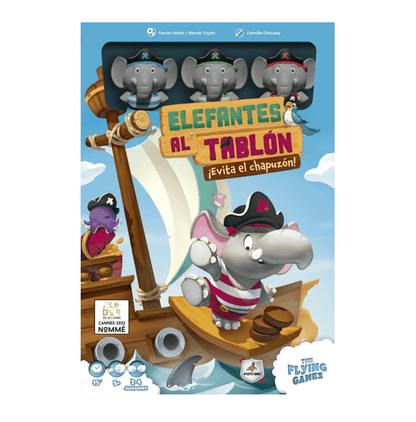 Elefantes al Tablón - Juego de mesa - MALDITO GAMES - Desde 5 años