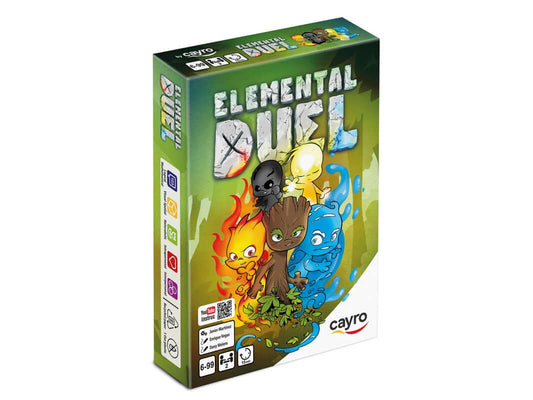 Elemental Duel | Juego de cartas 6 años | Cayro