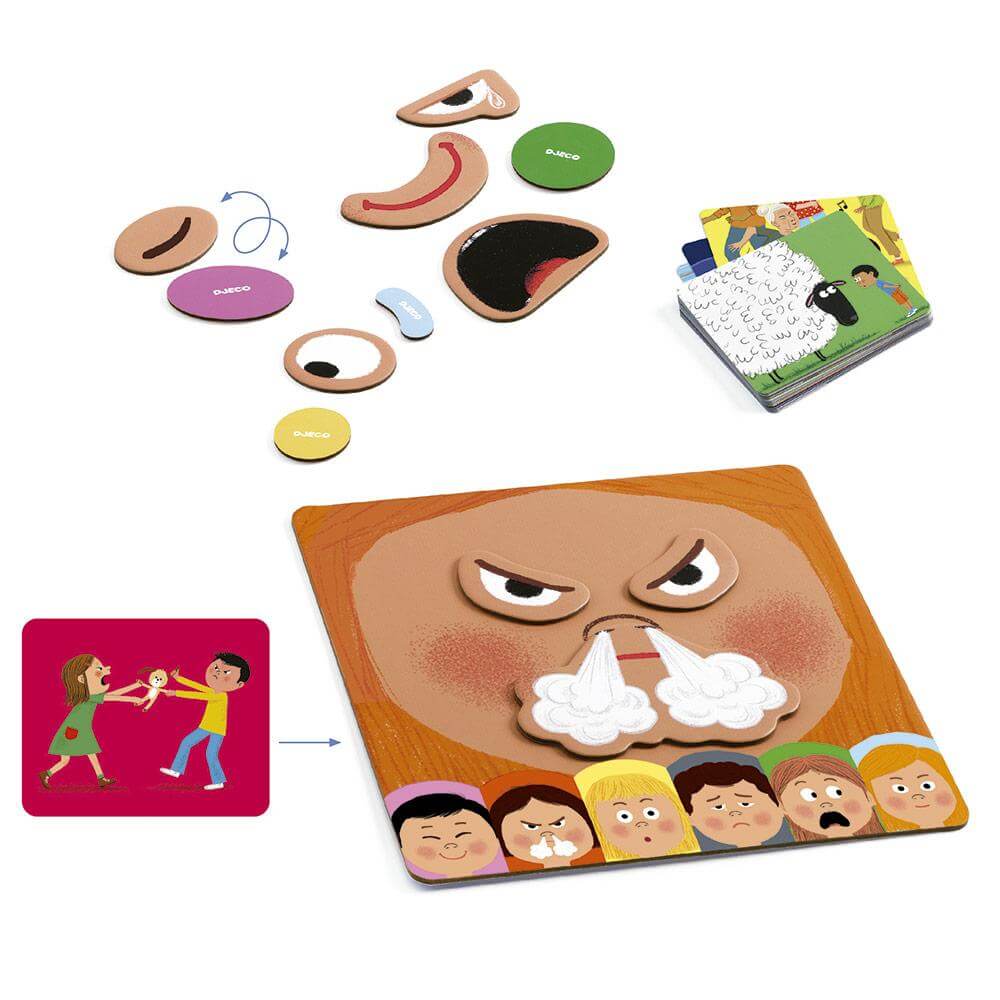 Emotico - Juego de mesa - Djeco - Desde 5 años