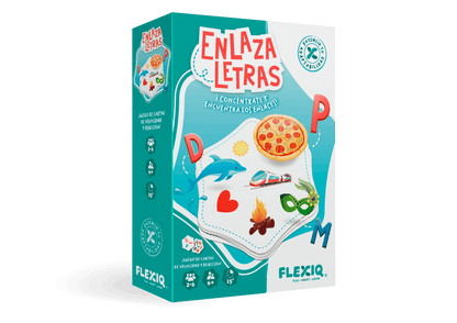 Enlaza Letras - Juego de mesa - Flexiq - Desde 6 años Board Games