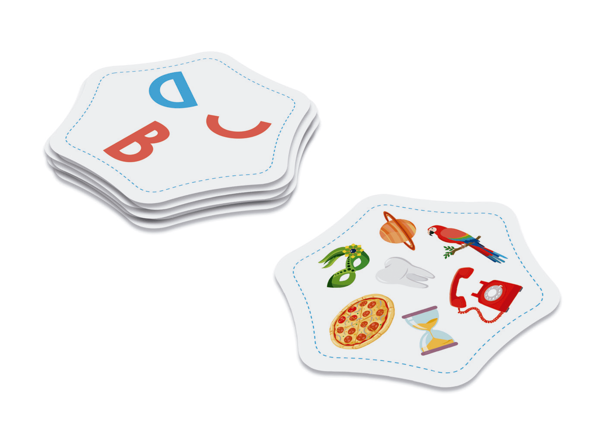 Enlaza Letras - Juego de mesa - Flexiq - Desde 6 años Board Games