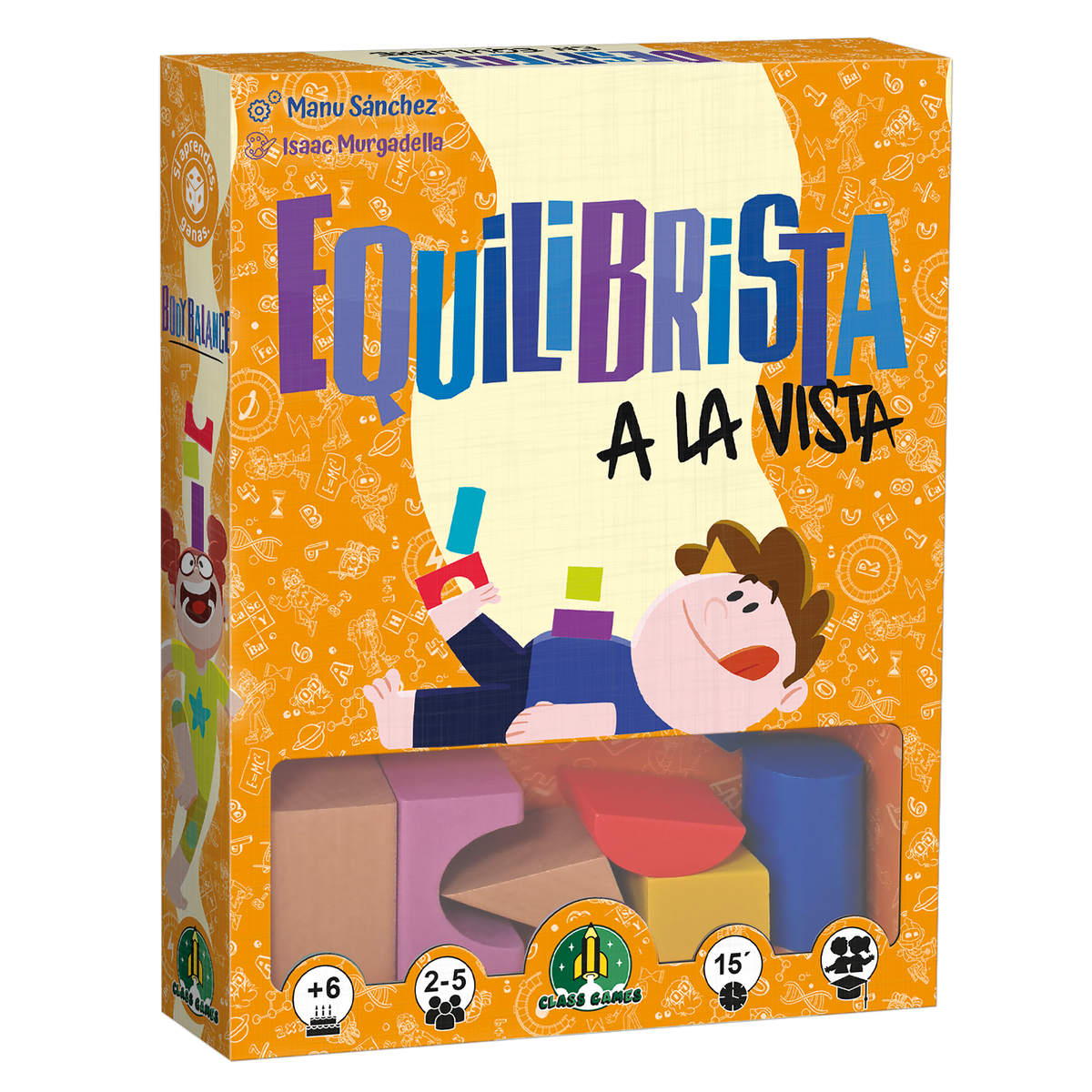 Equilibrista a la vista - Juego de mesa - FALOMIR - 2-5 jugadores - 6+ años - 15 min