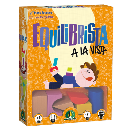 Equilibrista a la vista - Juego de mesa - FALOMIR - 2-5 jugadores - 6+ años - 15 min
