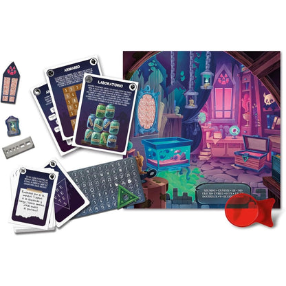 ESCAPE GAME DELUXE - Juego de mesa - Clementoni - 1-6 jugadores - 10+ años - 30-60 min