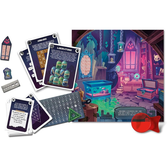 ESCAPE GAME DELUXE - Juego de mesa - Clementoni - 1-6 jugadores - 10+ años - 30-60 min