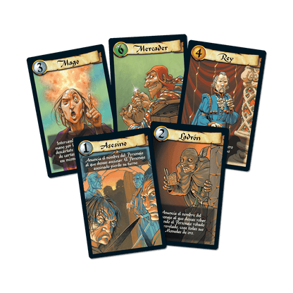 Ciudadelas Clasico - Juego Edge Entertainment Juego de mesa para 9 años o más Board Games