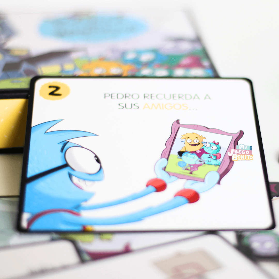 Escuela de Monstruos – Dados, rimas y monstruos para primeros lectores
5+ años · 2-4 jugadores · Átomo Game