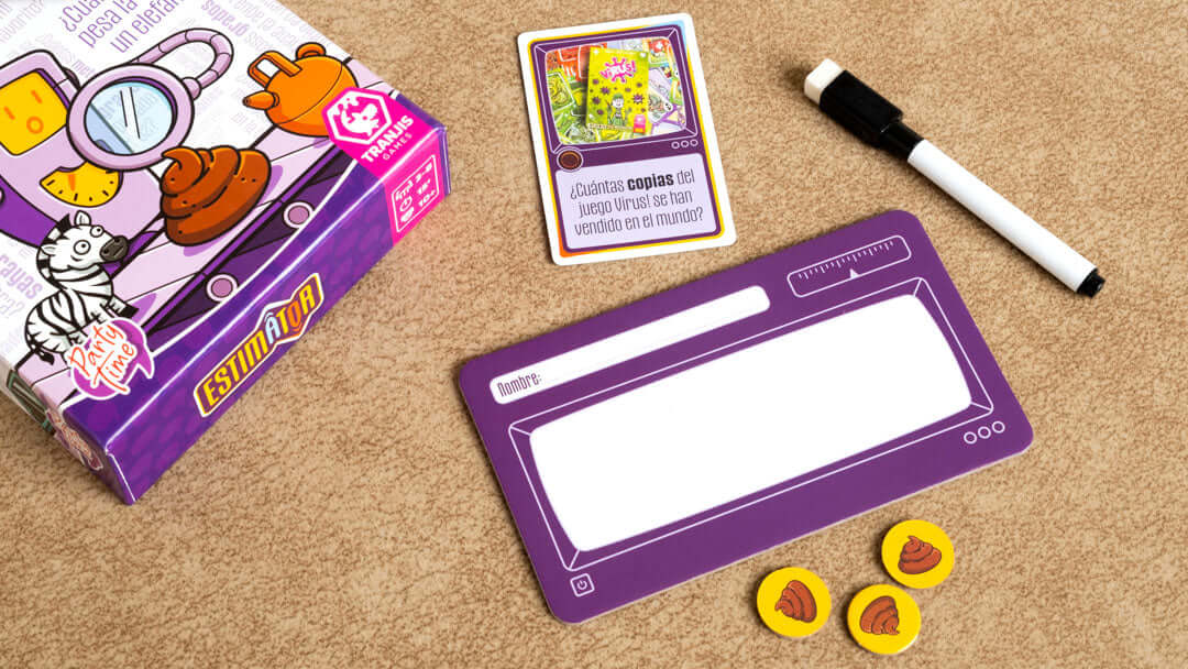 Estimator - Juego de mesa - Tranjis - Desde 10 años Board Games