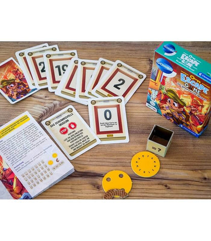 ESCAPE GAME - EL MUSEO MISTERIOSO (CASTELLANO) - Juego de mesa -Clementoni - Desde 8 años Board Games