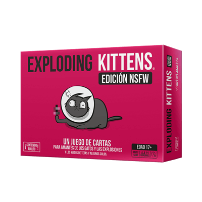 Exploding Kittens NSFW - Juego de mesa - Asmodee - +17 años