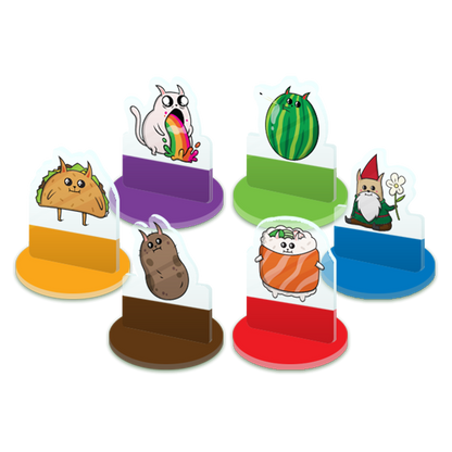 Exploding Kittens: The Board Game Super Fan Ed. - Juego de mesa familiar de estrategia caótica - Asmodee - Desde 7 años - De 2 a 6 jugadores