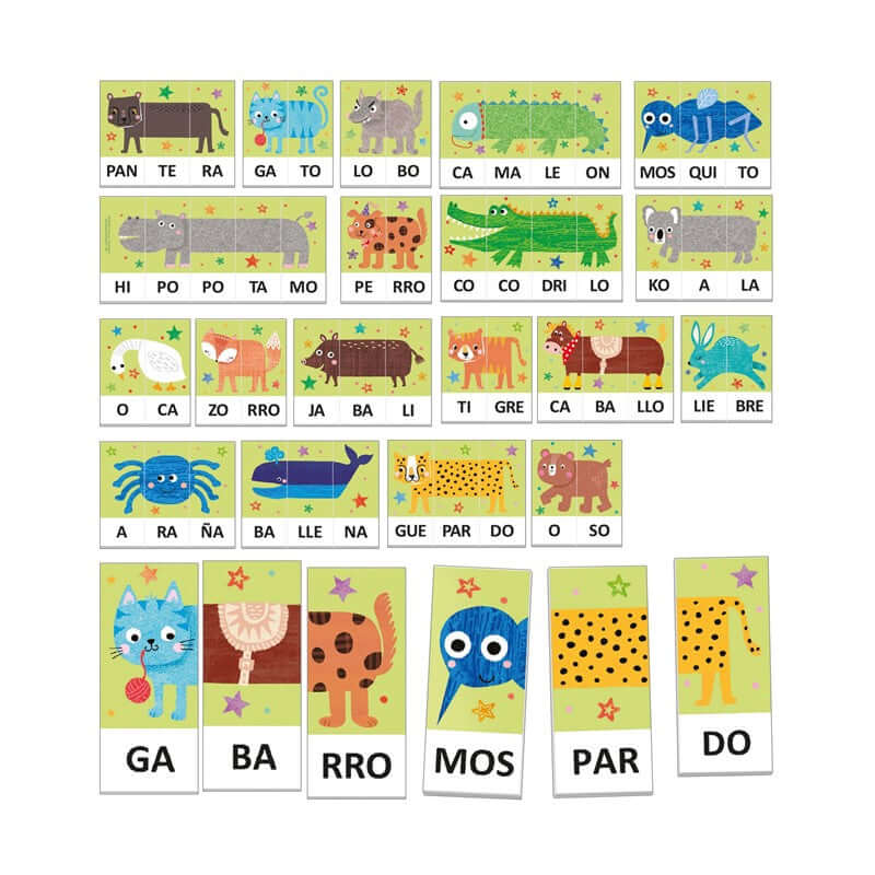 Fantasilabas | 4+ Años | Headu Educational Toys