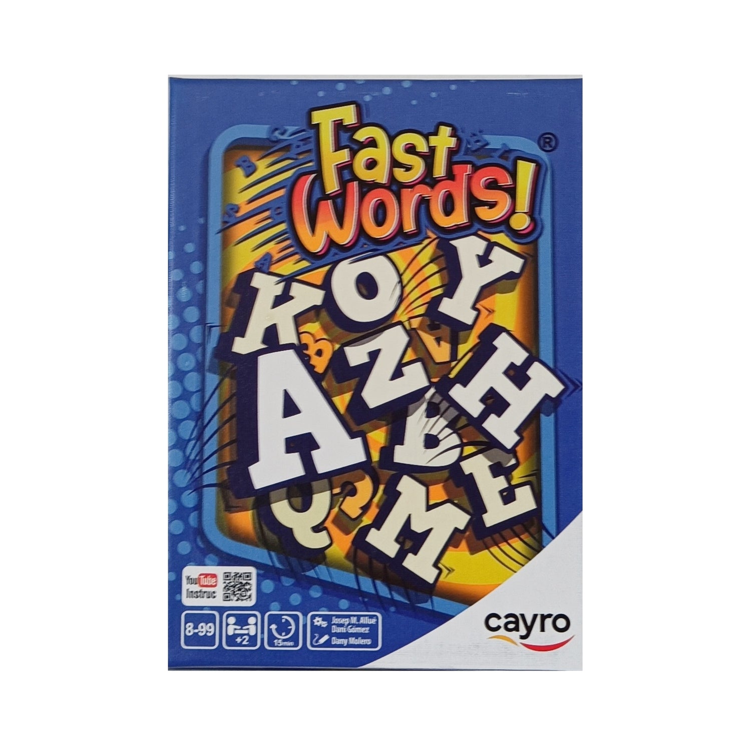 Fast Words - Juego de mesa - Cayro - Desde 8 años