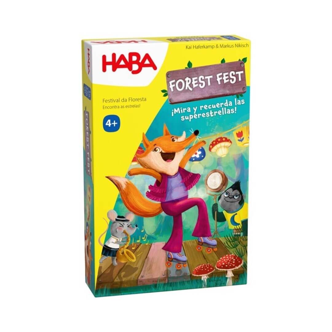 Forest Fest - Juego de mesa - Haba - Desde 4 años - 2 a 4 jugadores