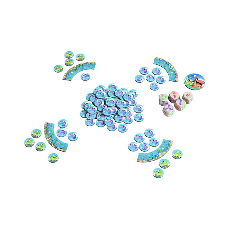 Froggos - Juego de mesa - Haba - Desde 6 años - 2 a 4 jugadores