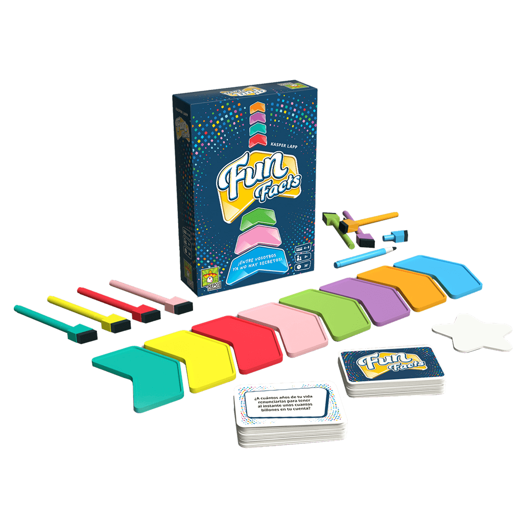 FUN FACTS - Juego de mesa - Asmodee - Desde 8 años