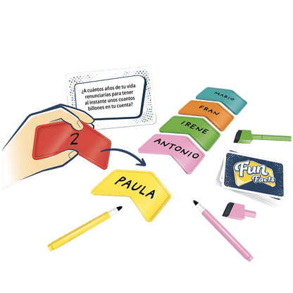 FUN FACTS - Juego de mesa - Asmodee - Desde 8 años